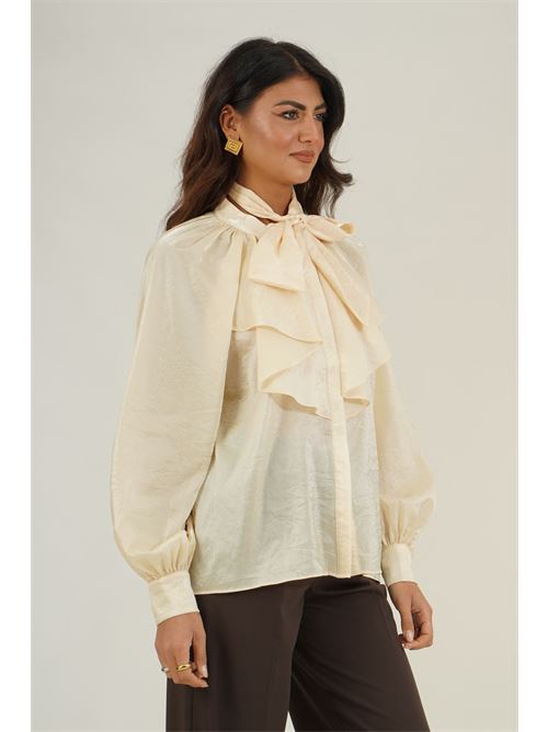 Camicia laminata Twins Fantasy | T5124IVORY